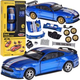 Zestaw metalowe auto TUNING licencjonowane Ford Mustang GT 1:42 ZA5057 JOKOMISIADA - zabawki Wieliczka
