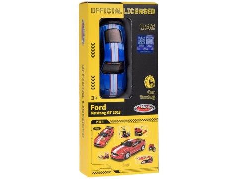 Zestaw metalowe auto TUNING licencjonowane Ford Mustang GT 1:42 ZA5057 JOKOMISIADA - zabawki Wieliczka Zestaw metalowe auto TUNING licencjonowane Ford Mustang GT 1:42 ZA5057 JOKOMISIADA - zabawki Wieliczka