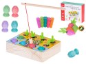Gra drewniana montessori łowienie rybek marchewki robaczki Kik sp. z o.o. sp. k. Gra drewniana montessori łowienie rybek marchewki robaczki Kik sp. z o.o. sp. k.