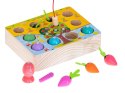 Gra drewniana montessori łowienie rybek marchewki robaczki Kik sp. z o.o. sp. k. Gra drewniana montessori łowienie rybek marchewki robaczki Kik sp. z o.o. sp. k.