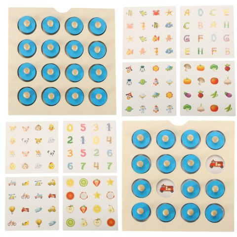 Gra planszowa memory montessori zestaw puzzle drewniane 4 karty Kik sp. z o.o. sp. k. Gra planszowa memory montessori zestaw puzzle drewniane 4 karty Kik sp. z o.o. sp. k.