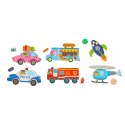 Książeczka magnetyczna układanka puzzle z magnesem środki transportu Kik sp. z o.o. sp. k. Książeczka magnetyczna układanka puzzle z magnesem środki transportu Kik sp. z o.o. sp. k.