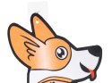 Tarcza Dart z rzutkami piłkami na rzep corgi Kik sp. z o.o. sp. k.