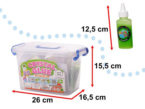 Klej żel kryształowy 3D crystal glue kreatywny zestaw w wiaderku 26el. Kik sp. z o.o. sp. k. Klej żel kryształowy 3D crystal glue kreatywny zestaw w wiaderku 26el. Kik sp. z o.o. sp. k.