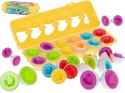 Układanka edukacyjna sorter dopasuj kształty jajka 12 sztuk Kik sp. z o.o. sp. k. Układanka edukacyjna sorter dopasuj kształty jajka 12 sztuk Kik sp. z o.o. sp. k.