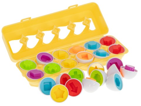 Układanka edukacyjna sorter dopasuj kształty jajka 12 sztuk Kik sp. z o.o. sp. k. Układanka edukacyjna sorter dopasuj kształty jajka 12 sztuk Kik sp. z o.o. sp. k.