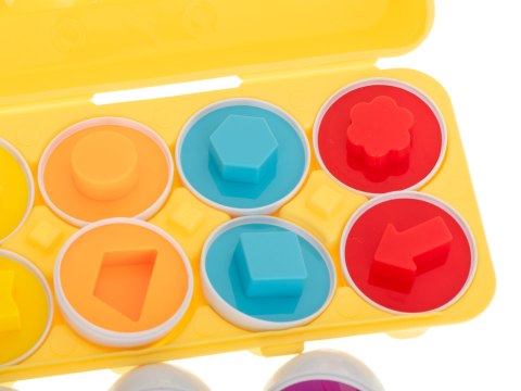 Układanka edukacyjna sorter dopasuj kształty jajka 12 sztuk Kik sp. z o.o. sp. k. Układanka edukacyjna sorter dopasuj kształty jajka 12 sztuk Kik sp. z o.o. sp. k.