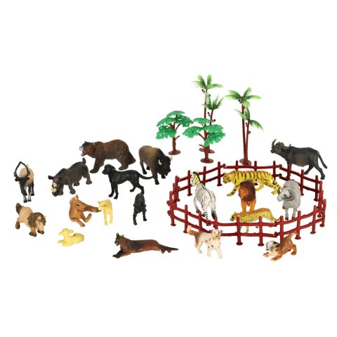 Figurki zwierzęta zoo zestaw do zabawy 31 el. Kik sp. z o.o. sp. k. Figurki zwierzęta zoo zestaw do zabawy 31 el. Kik sp. z o.o. sp. k.