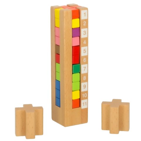 Klocki drewniane edukacyjne układanka Montessori kolorowe Kik sp. z o.o. sp. k. Klocki drewniane edukacyjne układanka Montessori kolorowe Kik sp. z o.o. sp. k.