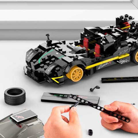 Samochód Rastar 93900-B Pagani Zonda R 1:28 klocki 387el. Kik sp. z o.o. sp. k. Samochód Rastar 93900-B Pagani Zonda R 1:28 klocki 387el. Kik sp. z o.o. sp. k.