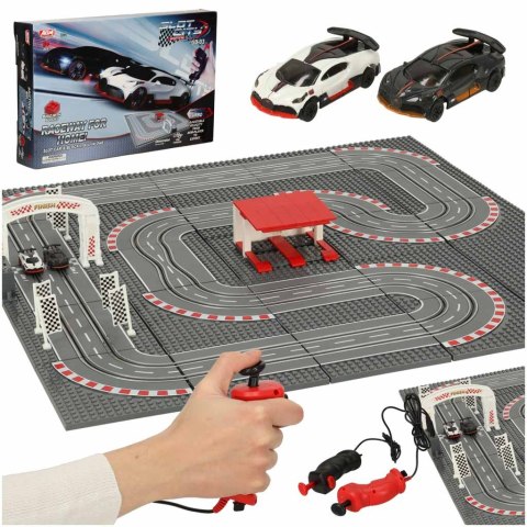Tor samochodowy wyścigowy policyjny elektryczny klocki konstrukcyjne GD-03 Kik sp. z o.o. sp. k. Tor samochodowy wyścigowy policyjny elektryczny klocki konstrukcyjne GD-03 Kik sp. z o.o. sp. k.