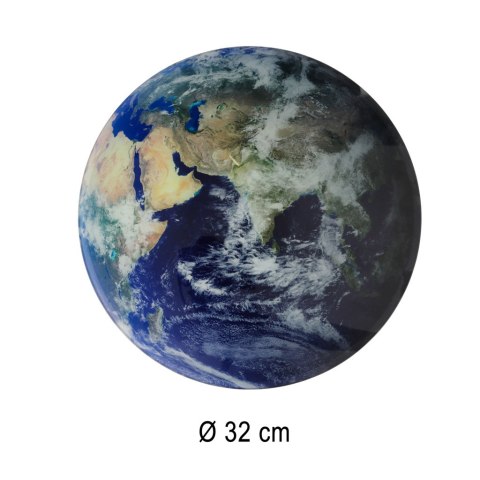 Zegar ścienny planeta ziemia z wyświetlaczem LED 32 cm niebieski Kik sp. z o.o. sp. k. Zegar ścienny planeta ziemia z wyświetlaczem LED 32 cm niebieski Kik sp. z o.o. sp. k.