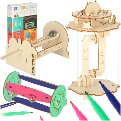 Zestaw edukacyjny do eksperymentów naukowych DIY mechanika grawitacja 3w1 Kik sp. z o.o. sp. k. Zestaw edukacyjny do eksperymentów naukowych DIY mechanika grawitacja 3w1 Kik sp. z o.o. sp. k.