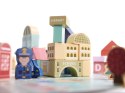Klocki drewniane edukacyjne miasto puzzle 100el. Kik sp. z o.o. sp. k.