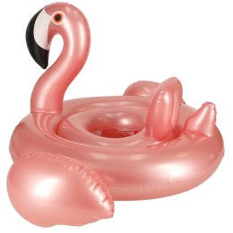 Kółko do pływania dla niemowląt koło pontonik dla dzieci z siedziskiem flaming max 20kg 1-3lata Kik sp. z o.o. sp. k.