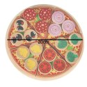 Pizza drewniany zestaw do zabawy z akcesoriami 20cm Kik sp. z o.o. sp. k. Pizza drewniany zestaw do zabawy z akcesoriami 20cm Kik sp. z o.o. sp. k.