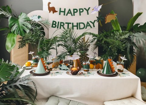 Baner Happy Birthday Dino 3m Partydeco Spółka z Ograniczoną Odpowiedzialnością Baner Happy Birthday Dino 3m Partydeco Spółka z Ograniczoną Odpowiedzialnością