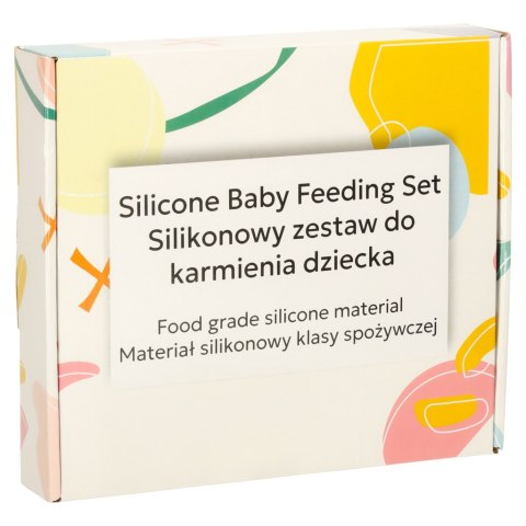 Naczynia silikonowe dla dzieci niemowląt zestaw stołowy 4 elementów miś pomarańczowy Kik sp. z o.o. sp. k. Naczynia silikonowe dla dzieci niemowląt zestaw stołowy 4 elementów miś pomarańczowy Kik sp. z o.o. sp. k.