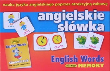 Angielskie słówka - memory Adamigo Angielskie słówka - memory Adamigo