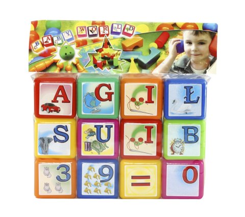 Klocki edukacyjne dmuchane 12elem. MACYSZYN - zabawki Klocki edukacyjne dmuchane 12elem. MACYSZYN - zabawki