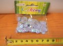 Cekiny 12szt. pastelowe RÓŻOWE 8mm 10g | WMT-112 ALIGA Cekiny 12szt. pastelowe RÓŻOWE 8mm 10g | WMT-112 ALIGA