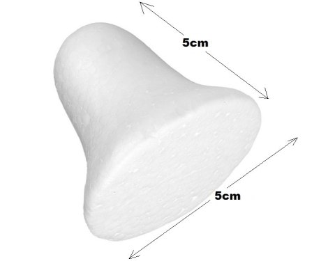 Dzwonki styropianowe 5cm 6szt. | AS-584Z Ninbo - MIXIMPORT Dzwonki styropianowe 5cm 6szt. | AS-584Z Ninbo - MIXIMPORT
