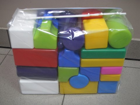 Klocki budowlane 34el. | 600 RELAXSTO Klocki budowlane 34el. | 600 RELAXSTO