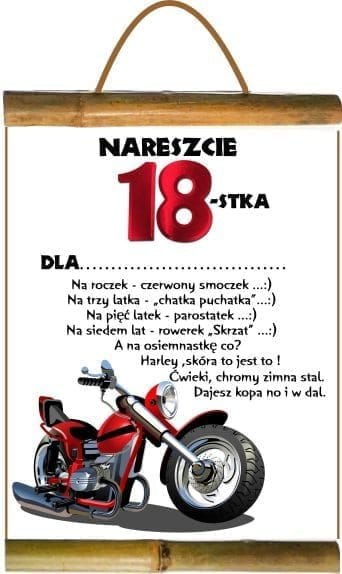 Dyplom 18-nastka | 8488 AARON-humor Dyplom 18-nastka | 8488 AARON-humor
