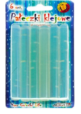 Klej do pistoletu 6szt. 11x100mm bezbarwny | JB11-BZ ALIGA