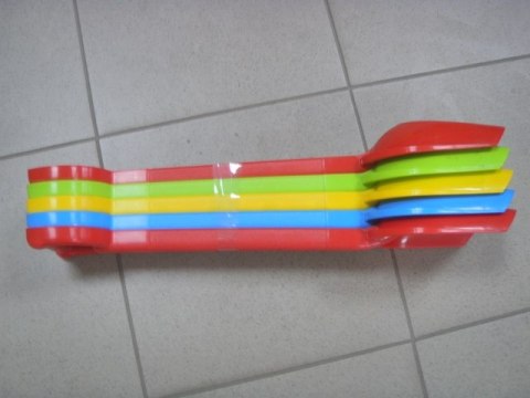 Łopatka 5szt. plastikowa 49cm | 026025 BAJA GDYNIA ZABAWKI Łopatka 5szt. plastikowa 49cm | 026025 BAJA GDYNIA ZABAWKI