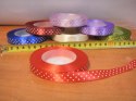 Wstążka kropki 12mm | 2662 WK-POL pasmanteria Wstążka kropki 12mm | 2662 WK-POL pasmanteria