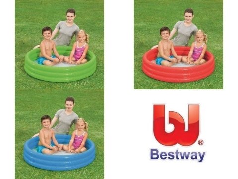 Basen dmuchany 122x25cm 3-ringi BESTWAY | 51025 BONK - bestway, zabawki Basen dmuchany 122x25cm 3-ringi BESTWAY | 51025 BONK - bestway, zabawki