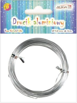 Drucik aluminiowy fi-1,2mm dł. 5m | DA-1205 ALIGA