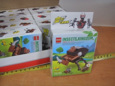 Klocki INSEKTY 10szt. pud. | 4587 RAPID-QUATRO2 Klocki INSEKTY 10szt. pud. | 4587 RAPID-QUATRO2