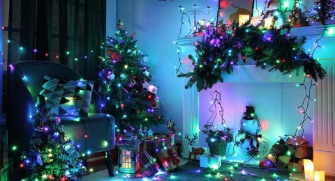 Lampki choinkowe 500led MULTI | 5571 LAMPKI Lampki choinkowe 500led MULTI | 5571 LAMPKI