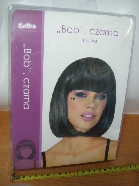 Peruka BOB CZARNA 68913 GODAN Peruka BOB CZARNA 68913 GODAN