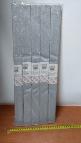 Bibuła 10szt. 50x200cm SREBRNA | KR-36 ALIGA