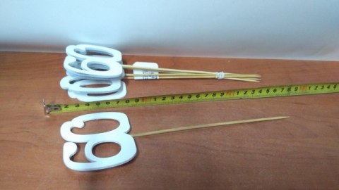 Cyfra 6szt na piku ''60'' MĄKA Cyfra 6szt na piku ''60'' MĄKA