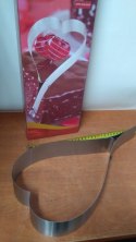 Forma regulowana do ciasta tort serce 16-30 cm MB11785 RHEANA Forma regulowana do ciasta tort serce 16-30 cm MB11785 RHEANA