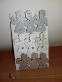 Spinacze drewno 9szt. ANIOŁ | 718478 CERAMIC STUDIO-TOPGIFTS Spinacze drewno 9szt. ANIOŁ | 718478 CERAMIC STUDIO-TOPGIFTS