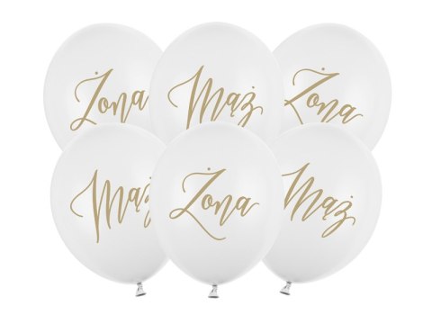 Balon 6szt. MĄŻ/ŻONA | SB14P-273-008-6 Partydeco - art.na imprezy Balon 6szt. MĄŻ/ŻONA | SB14P-273-008-6 Partydeco - art.na imprezy