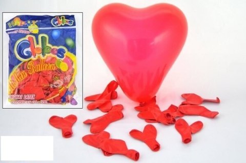 Balony 100szt CZERWONE SERCA BAL-0004 GAJO-torebki ,serwetki Balony 100szt CZERWONE SERCA BAL-0004 GAJO-torebki ,serwetki