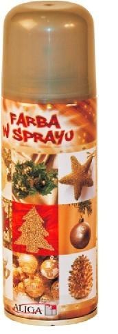 Farba w sprayu ZŁOTA ALIGA