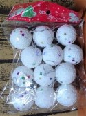 Bombki 12szt. BIAŁE w worku RAPID-QUATRO2 Bombki 12szt. BIAŁE w worku RAPID-QUATRO2