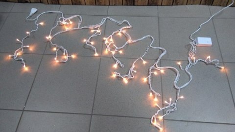 Lampki ze złączką 60led SOPEL BIAŁE | 9179 LAMPKI Lampki ze złączką 60led SOPEL BIAŁE | 9179 LAMPKI
