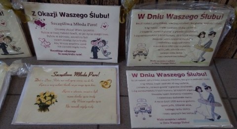 Dyplom drukowany A4 ŚLUB Szramka - obrazki na desce Dyplom drukowany A4 ŚLUB Szramka - obrazki na desce