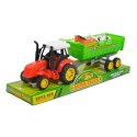Traktor z przyczepą i zwierzętami 35x10cm | 63008 PEGAZTOYS -zabawki Traktor z przyczepą i zwierzętami 35x10cm | 63008 PEGAZTOYS -zabawki
