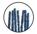 Druciki pluszowe 40szt. 30cm NIEBIESKIE | DPK-09 ALIGA Druciki pluszowe 40szt. 30cm NIEBIESKIE | DPK-09 ALIGA