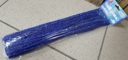 Druciki pluszowe 40szt. 30cm NIEBIESKIE | DPK-09 ALIGA