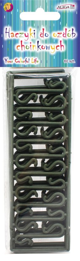 Haczyki do bombek 60szt. | ZW-6290 ALIGA
